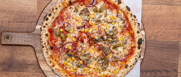 Vegetarian Veg Pizza  10" 